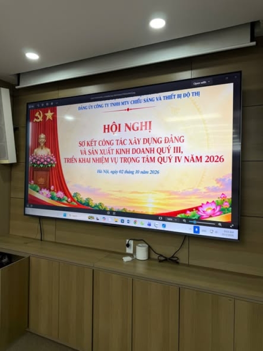 HAPULICO SƠ KẾT CÔNG TÁC XÂY DỰNG ĐẢNG VÀ SẢN XUẤT KINH DOANH QUÝ III, TRIỂN KHAI NHIỆM VỤ TRỌNG TÂM QUÝ IV NĂM 2026